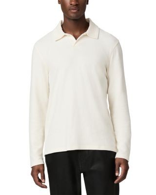 Paige Hammond Cotton Blend One Button Polo Shirt