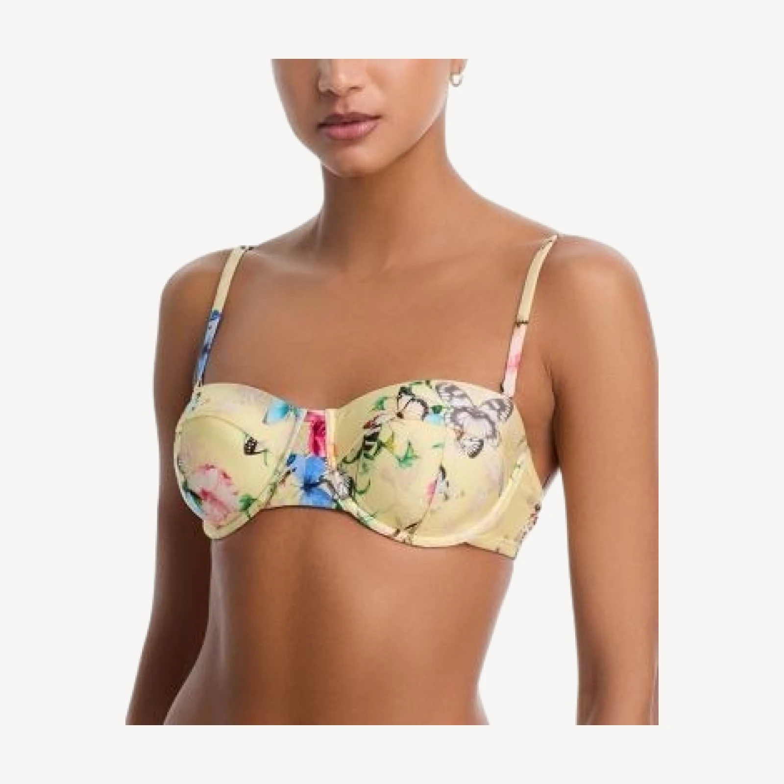 L'Agence Alexandra Structured Bra Bikini Top