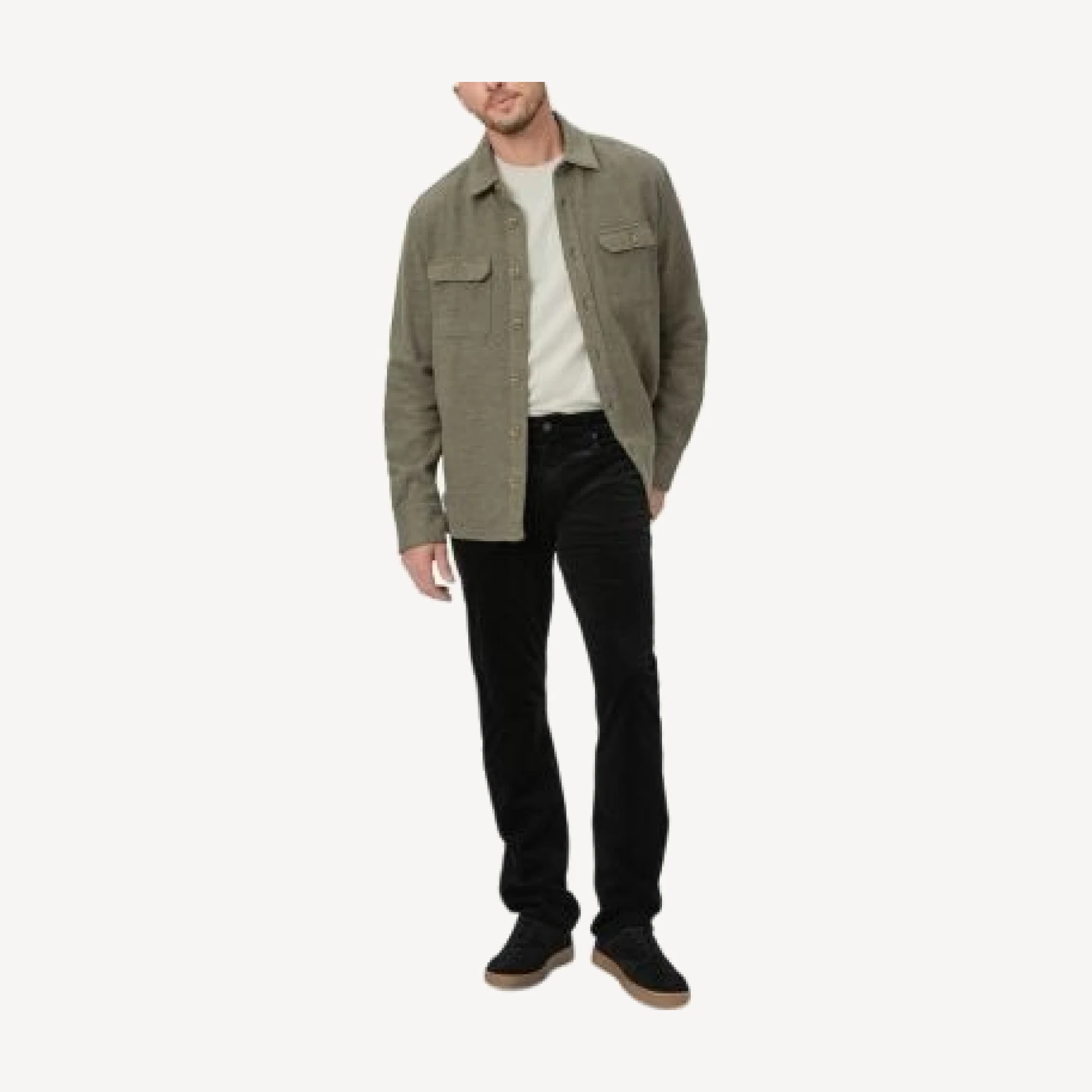 Paige Federal Slim Straight Fit Corduroy 32 Pants