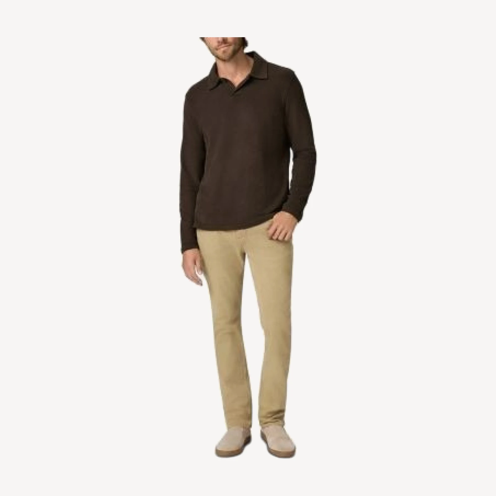 Paige Federal Cotton Blend Slim Straight Fit Jeans