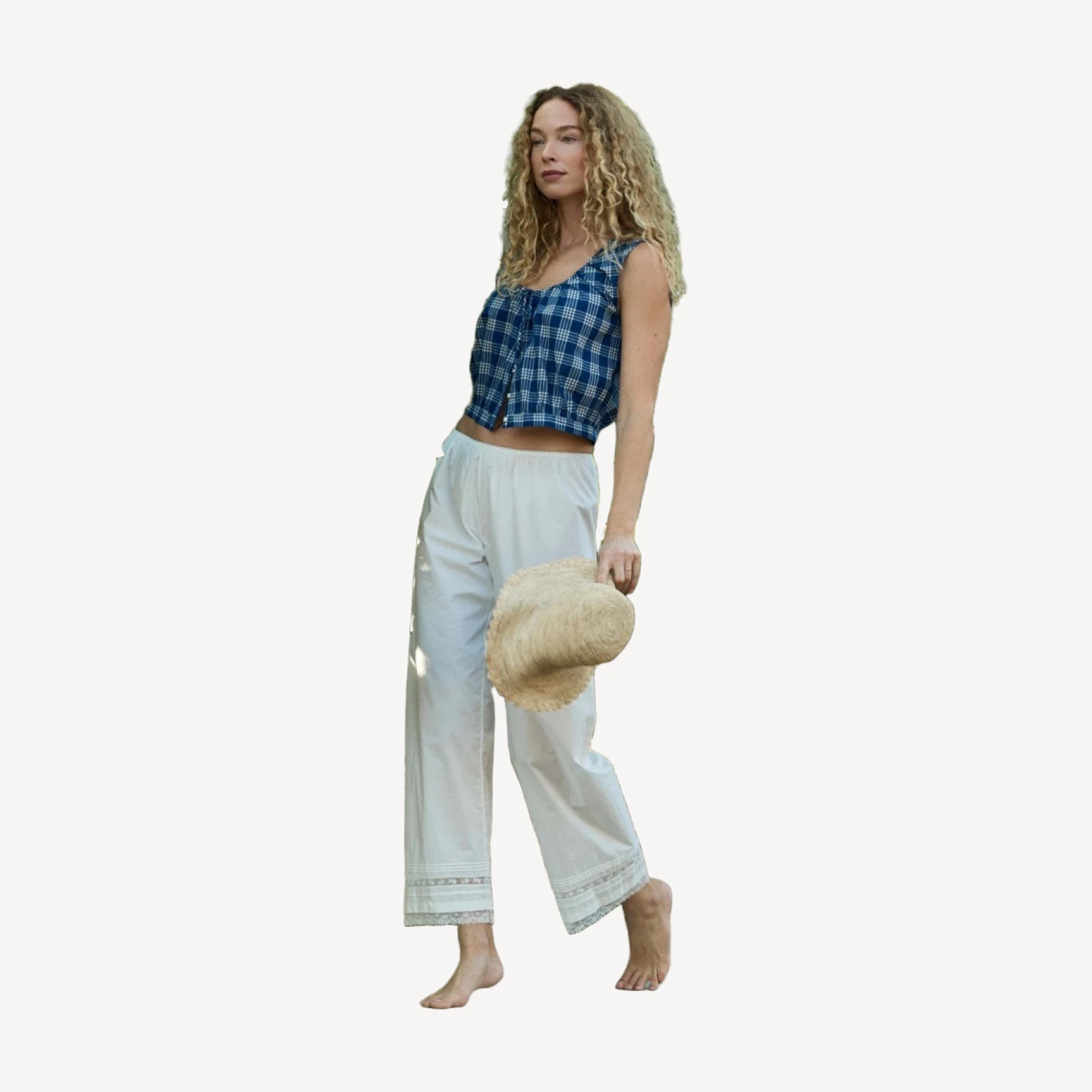 THEO TOP -- DORSET PLAID