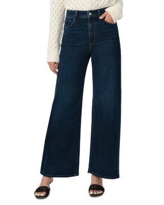 Paige Anessa 28' High Rise Wide Leg Petite Jeans in Amagasett
