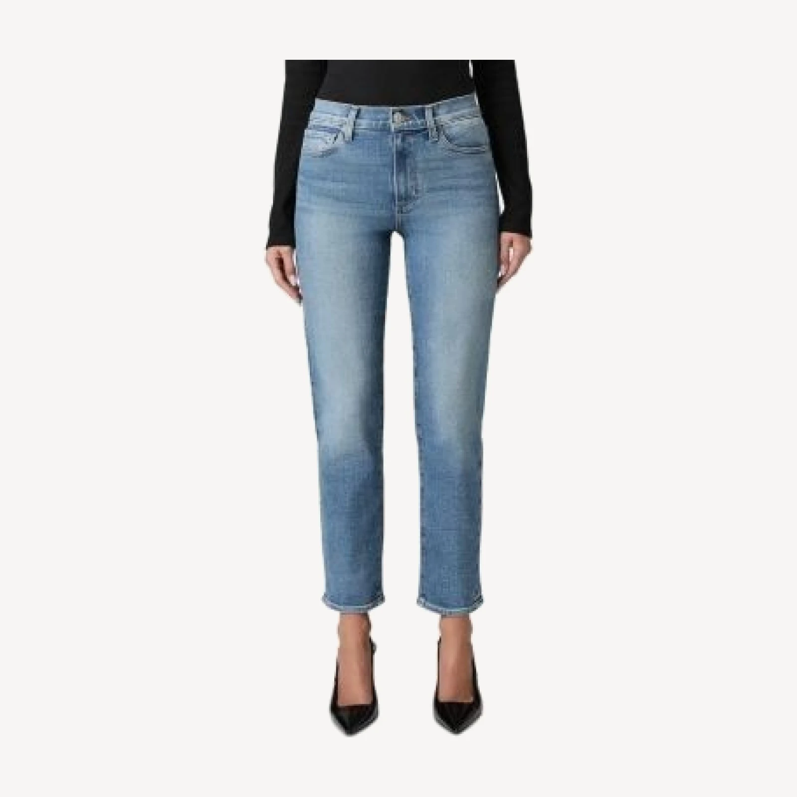 Paige Reece High Rise Slim Leg Ankle Jeans in Arches