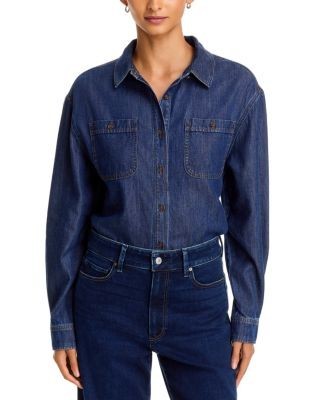 Paige Arden Relaxed Denim Shirt
