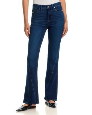Paige Laurel Canyon High Rise Twisted Seam Jeans in Berlin