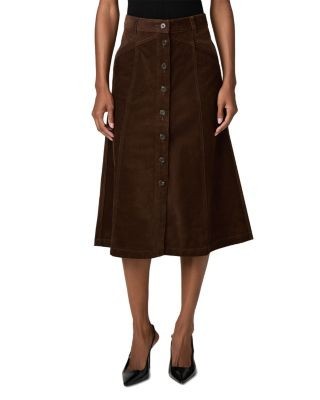 Paige Jahn Cotton Corduroy Skirt