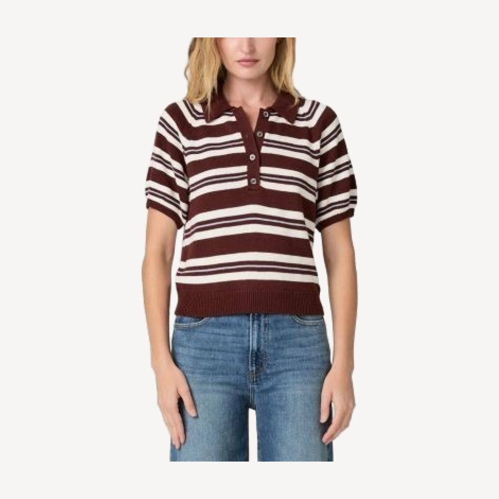 Paige Birch Cotton Blend Top