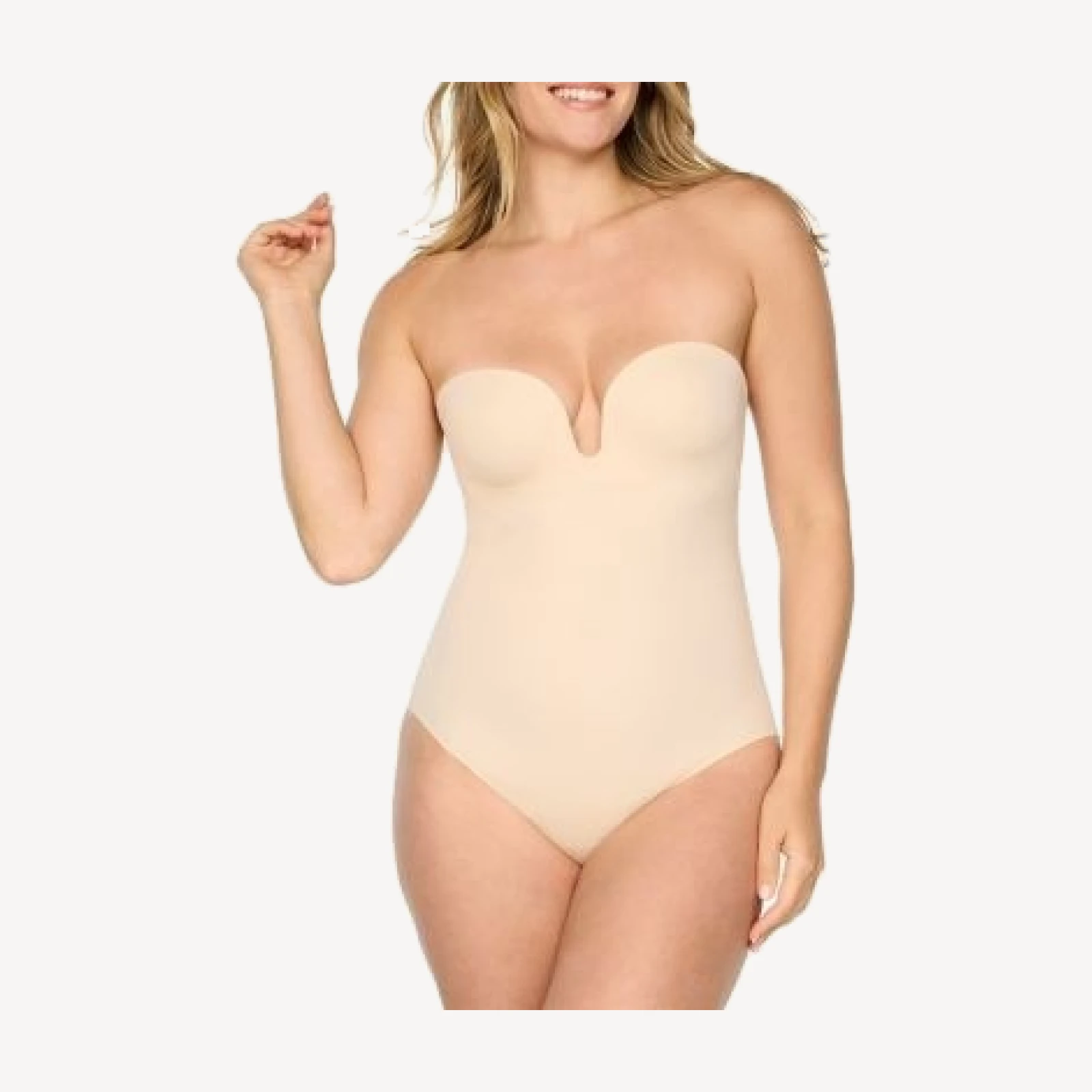 Spanx SPANXshape Suit Your Fancy Strapless Brief Bodysuit