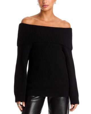 Paige Mazzi Off-the-Shoulder Pullover