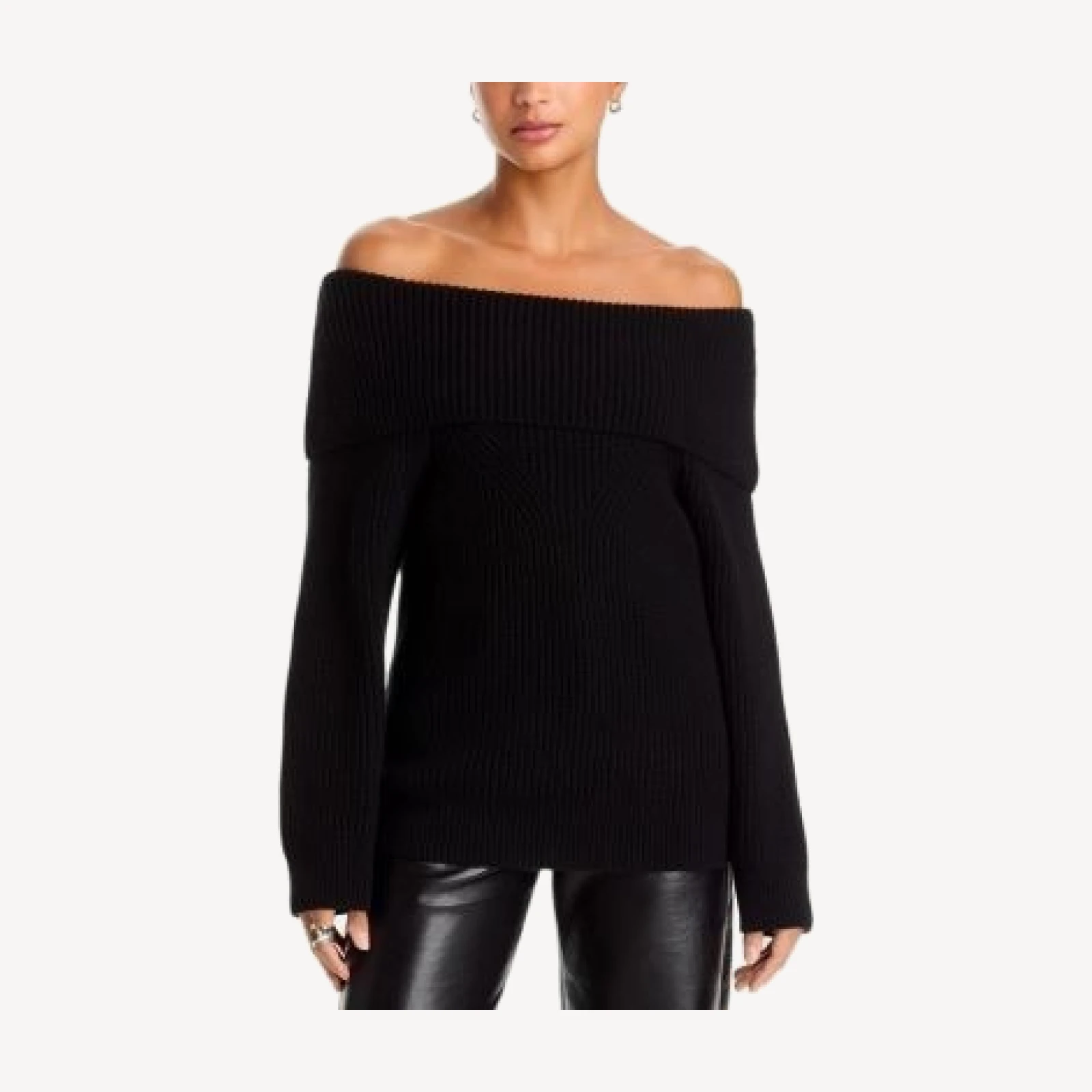 Paige Mazzi Off-the-Shoulder Pullover