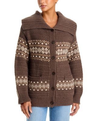 Paige Dakar Wool Blend Shawl Collar Cardigan