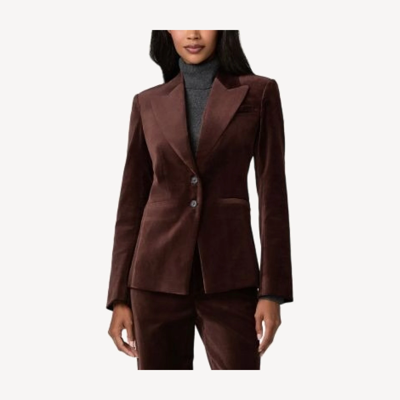 Paige Chelsee Velvet Blazer