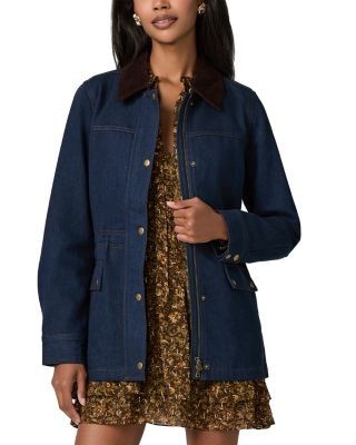 Paige Horizon Cotton Denim Jacket
