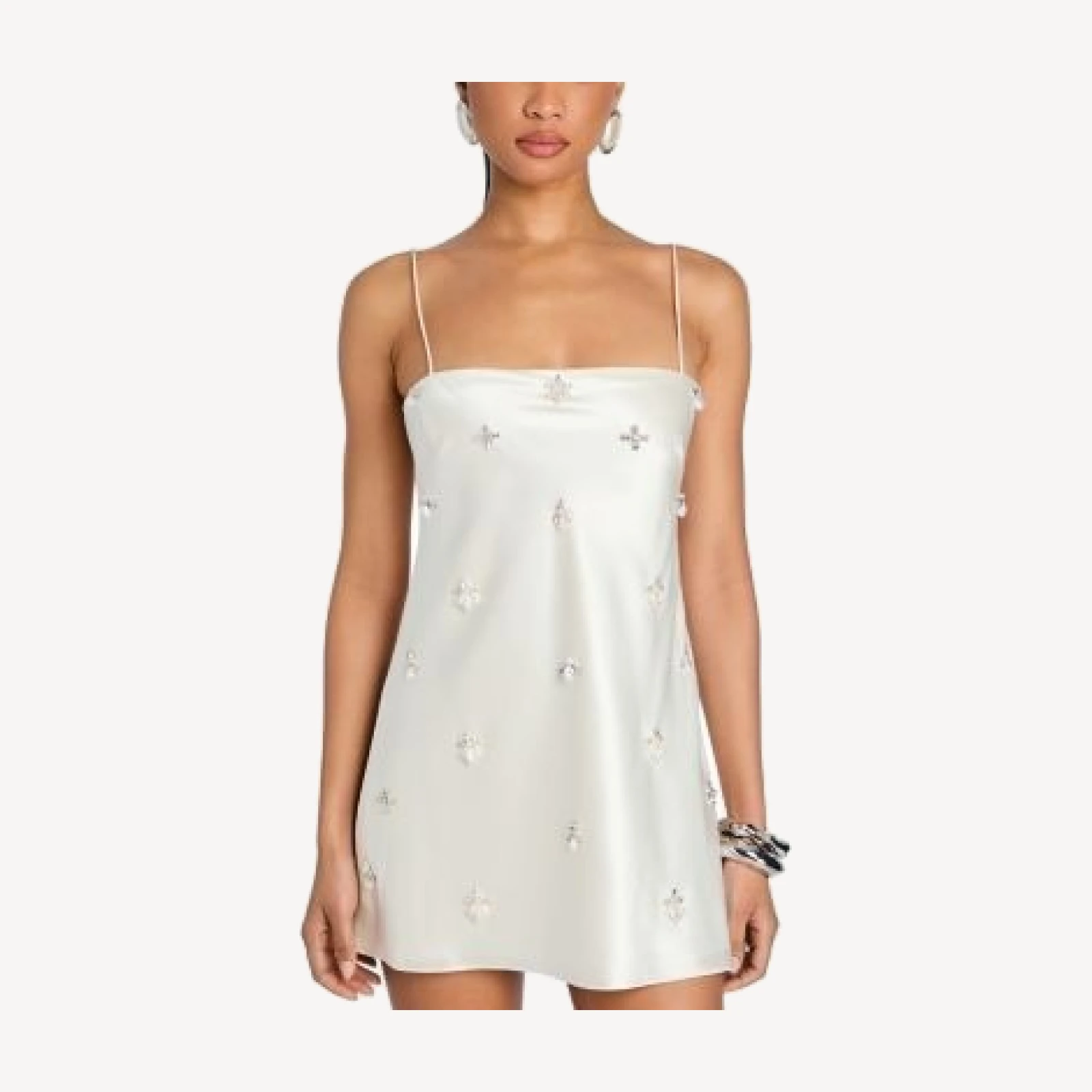 Retrofete Dotty Embellished Dress