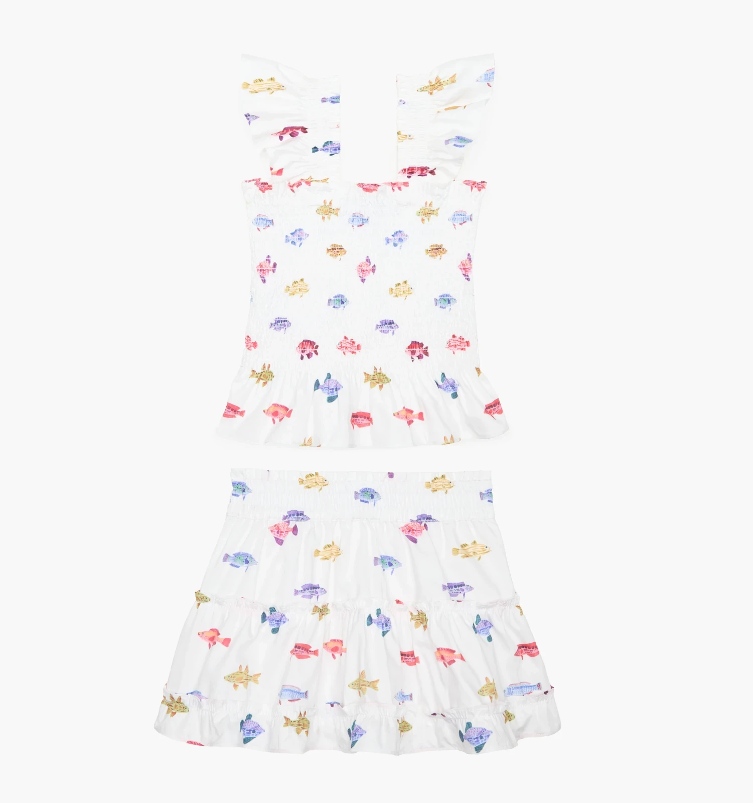 The Tiny Paz Nap Set - White Rainbow Fish