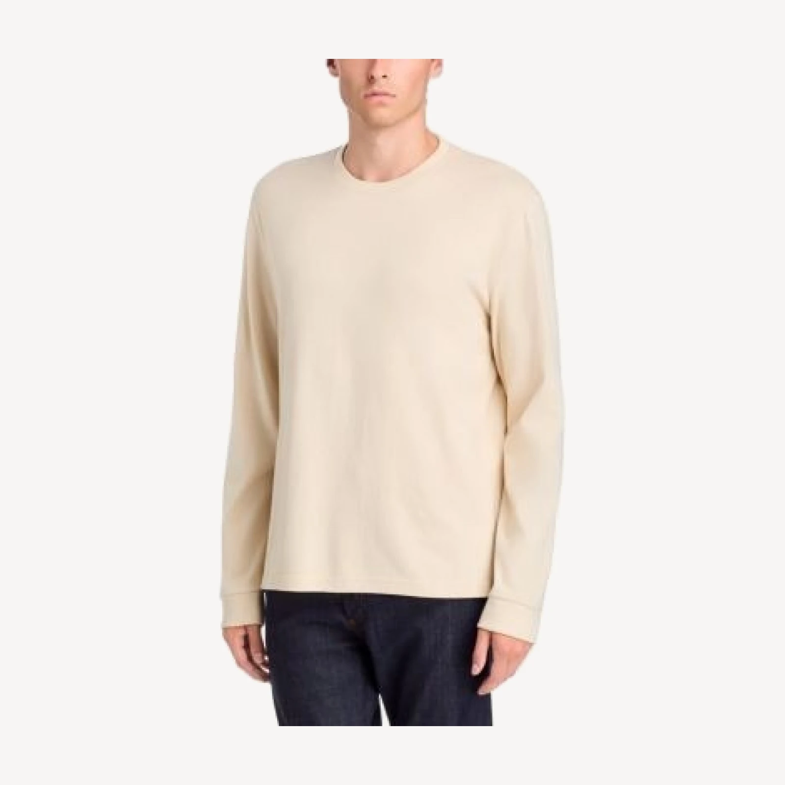 Paige Norcross Boxy Long Sleeve Cotton Tee