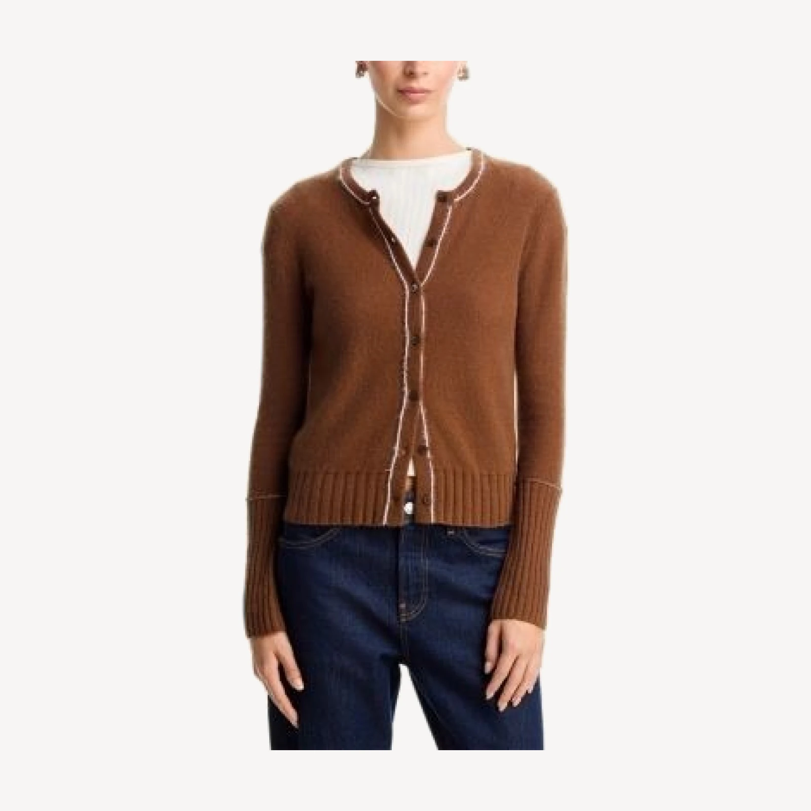 Guest in Residence Cashmere Flurry Jane Cardigan Sweater