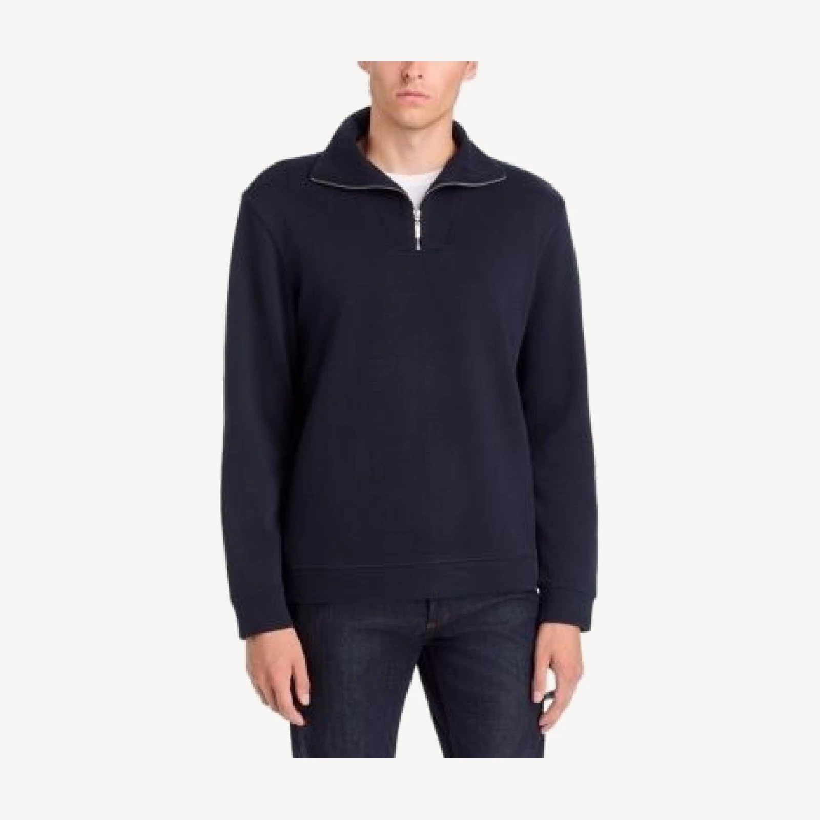 Paige Orion Quarter Zip Sweater