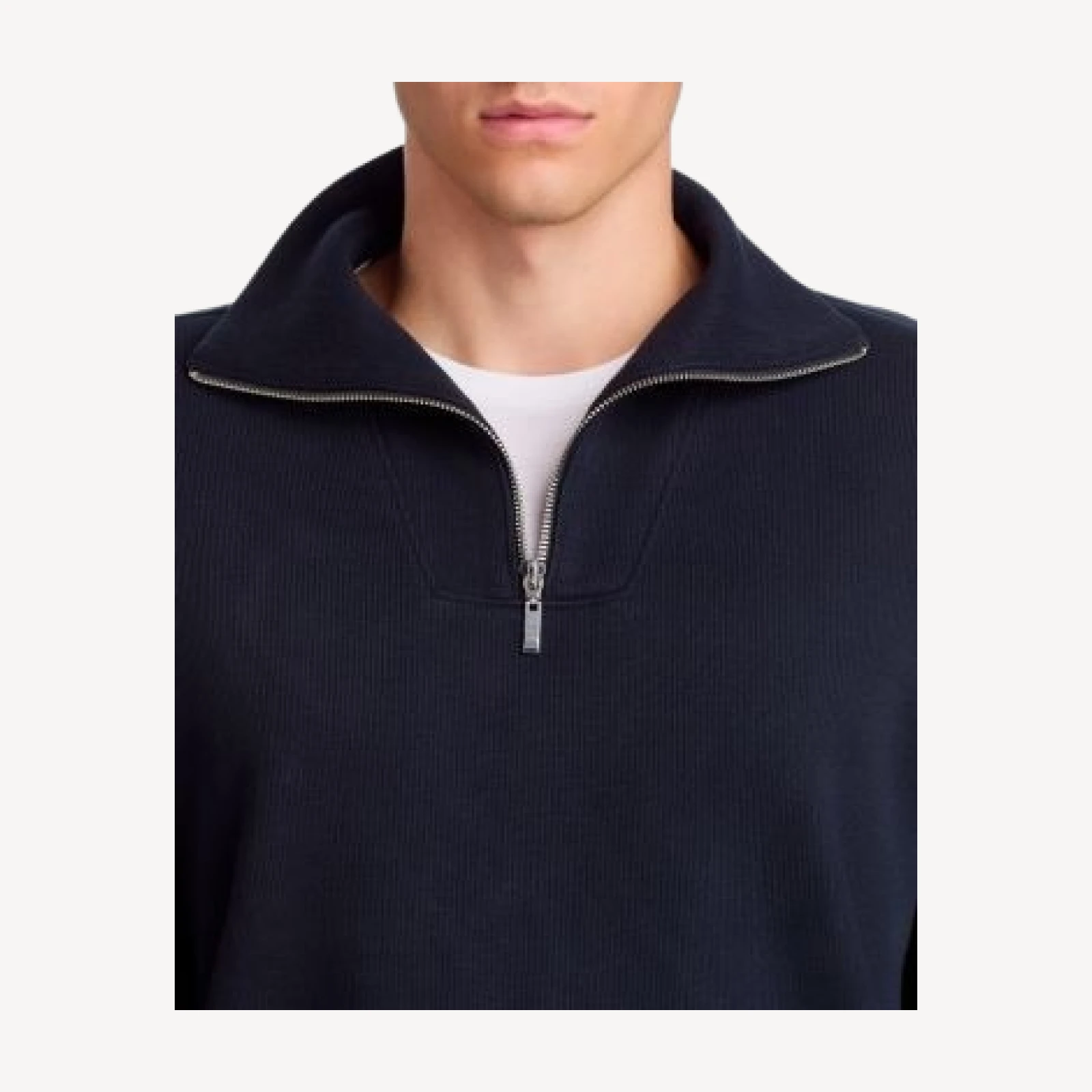 Paige Orion Quarter Zip Sweater