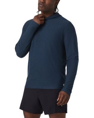 Vuori Strato Tech Hoodie in Isle Blue