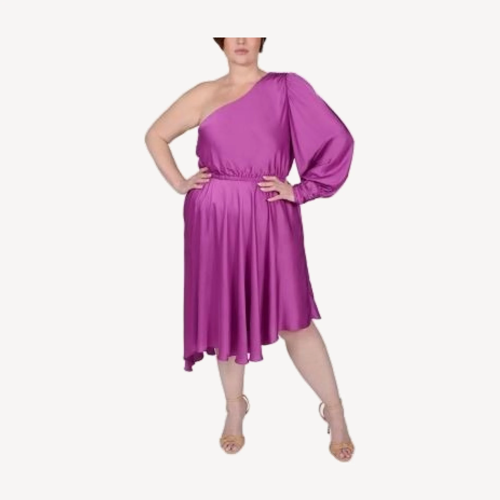 Mayes Nyc Olivia One Shoulder Dress