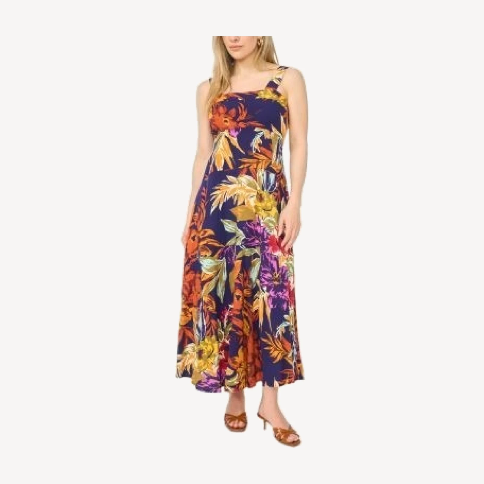 Vince Camuto Paneled Tank Maxi Dress