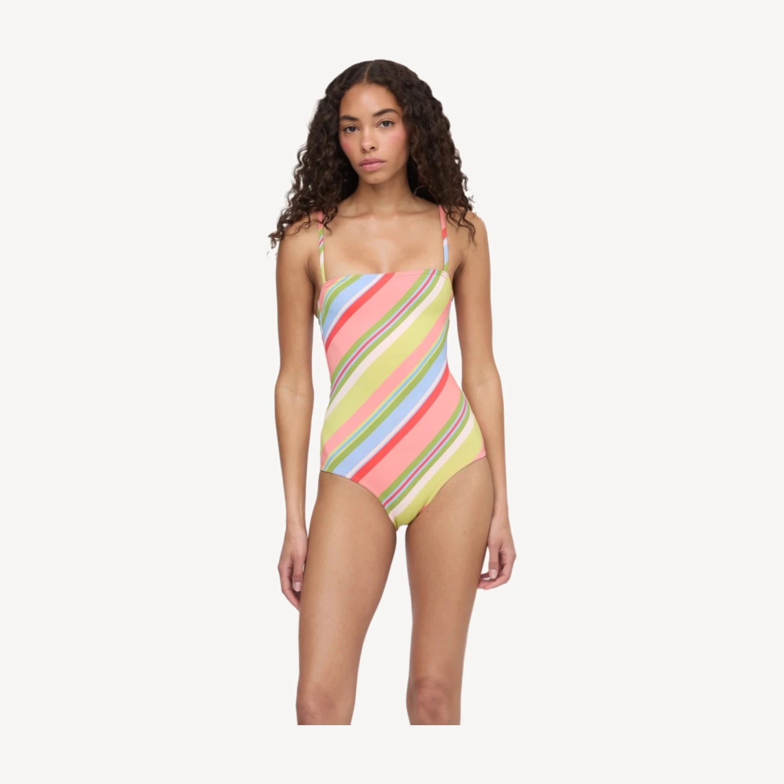 The Giana One Piece - Sherbet Stripe