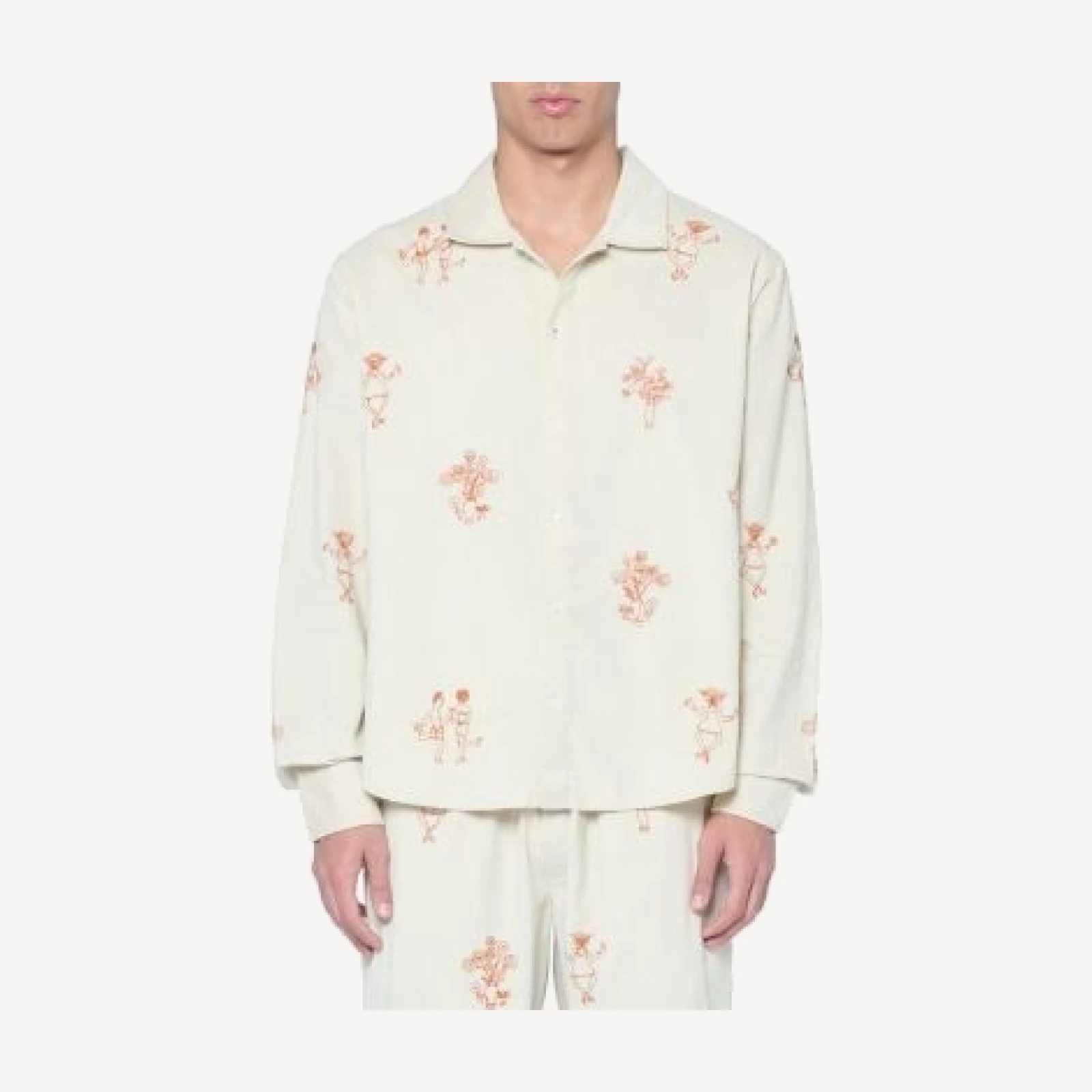 Baziszt Riot Mini Cord Woven Graphic Shirt