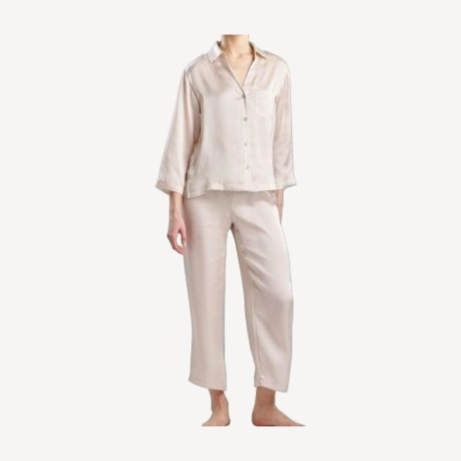 Natori Ashley Icon Notch Top and Pant Pj Set