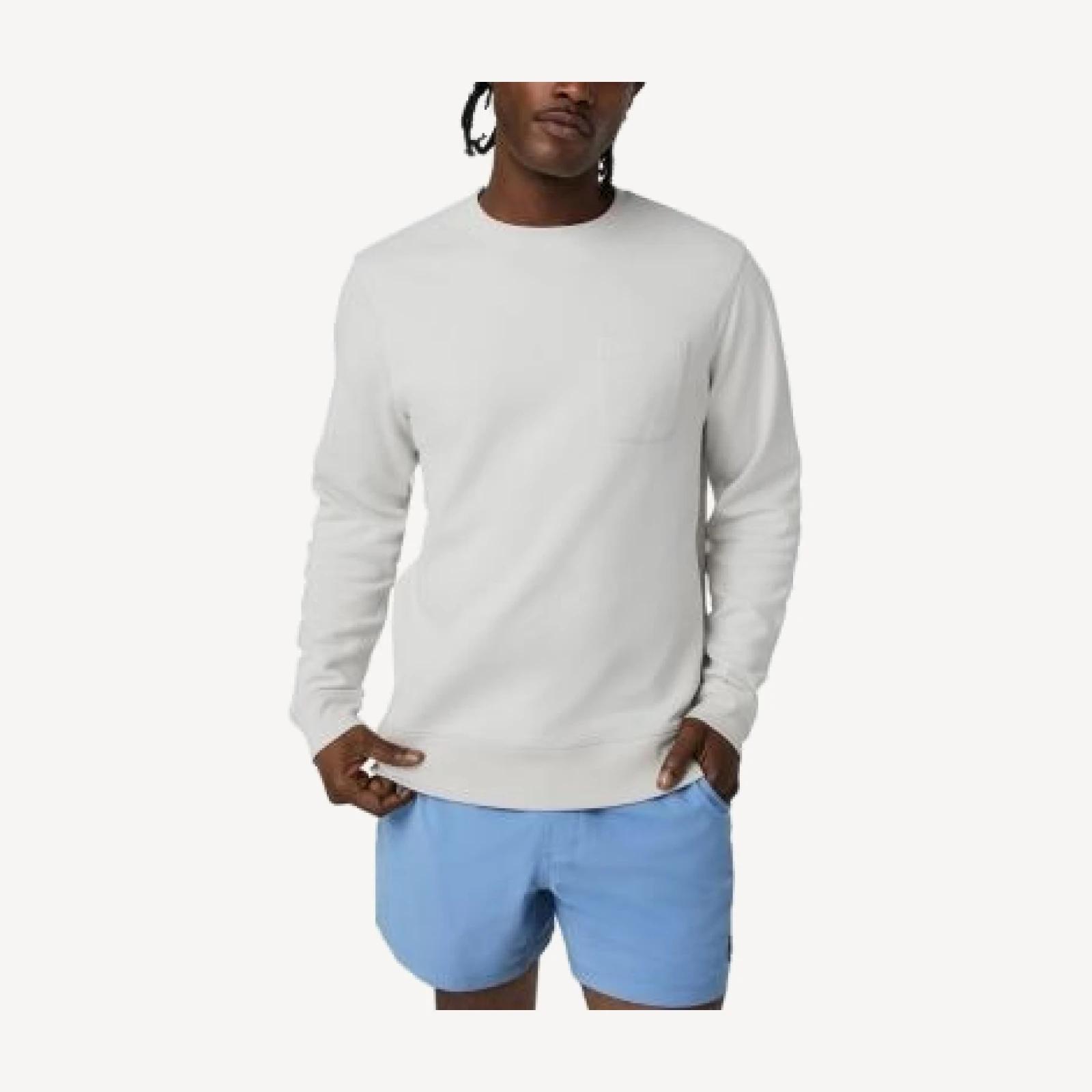Vuori Jeffreys Crew 2.0 Cotton Blend Sweathirt