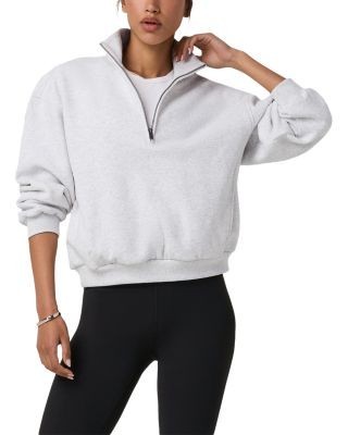 Vuori Restore Oversized Half Zip Sweatshirt