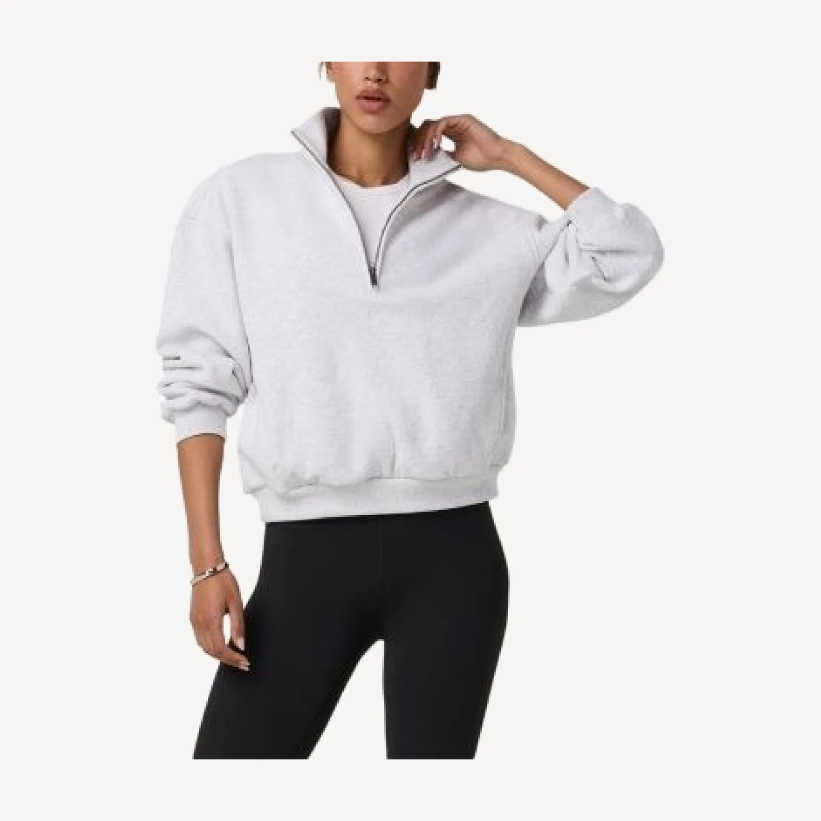 Vuori Restore Oversized Half Zip Sweatshirt