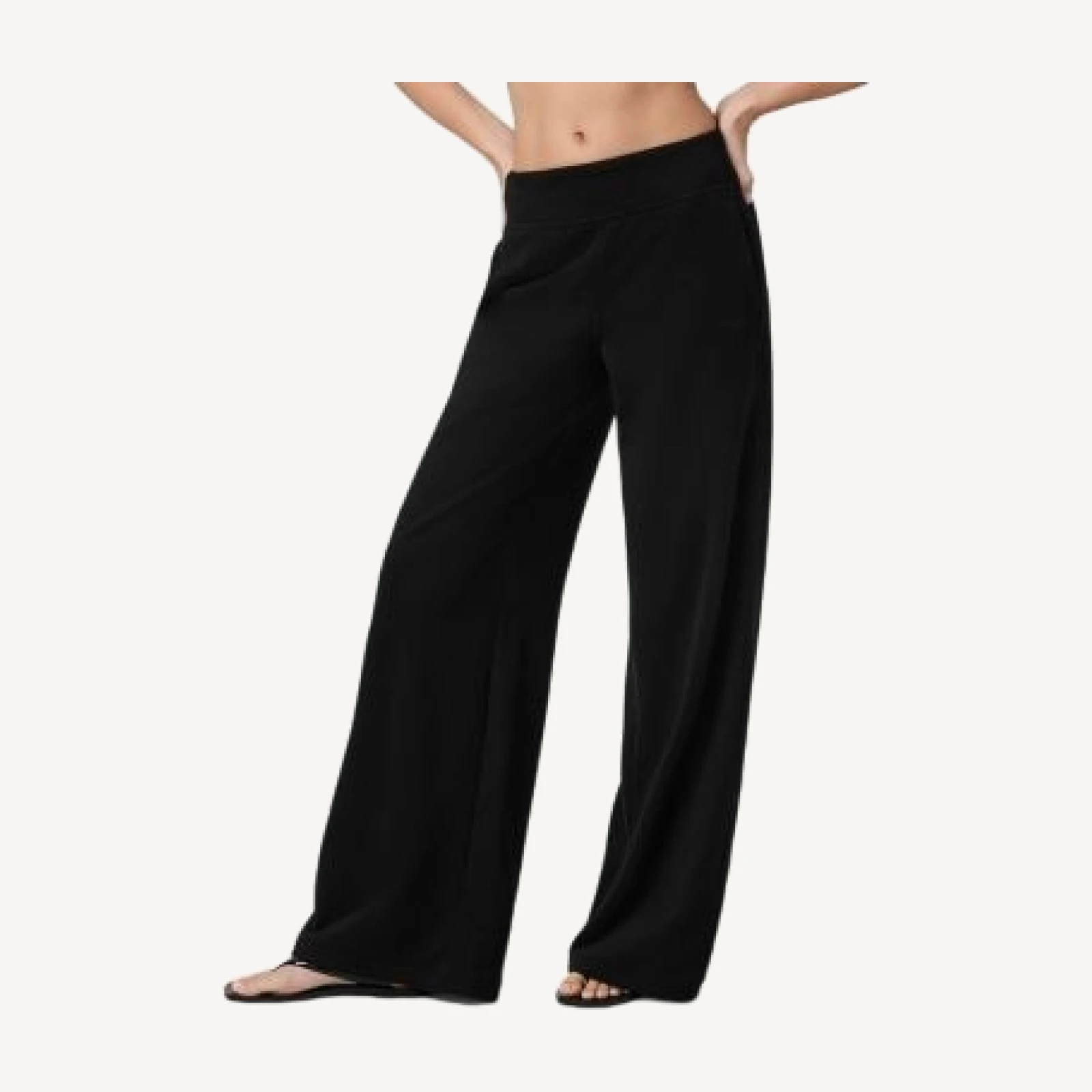 Vuori Sedona Cotton Blend Wide Leg Sweatpants