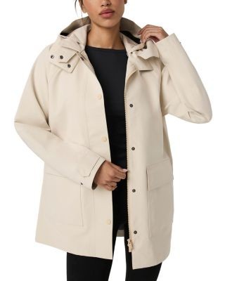 Vuori City Rain Hooded Trench Coat