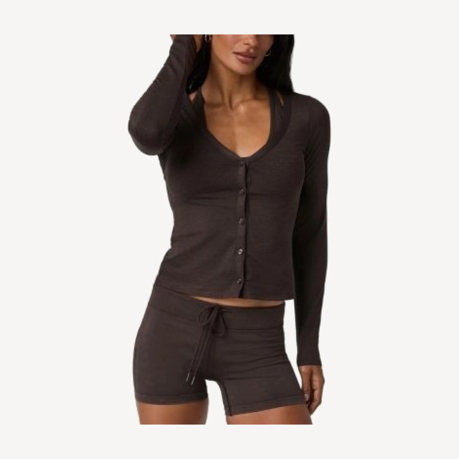 Vuori Halo V Neck Cardigan