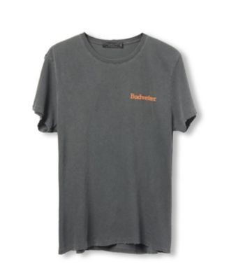 Junk Food Clothing Unisex Budweiser Classic Logo Vintage Tee