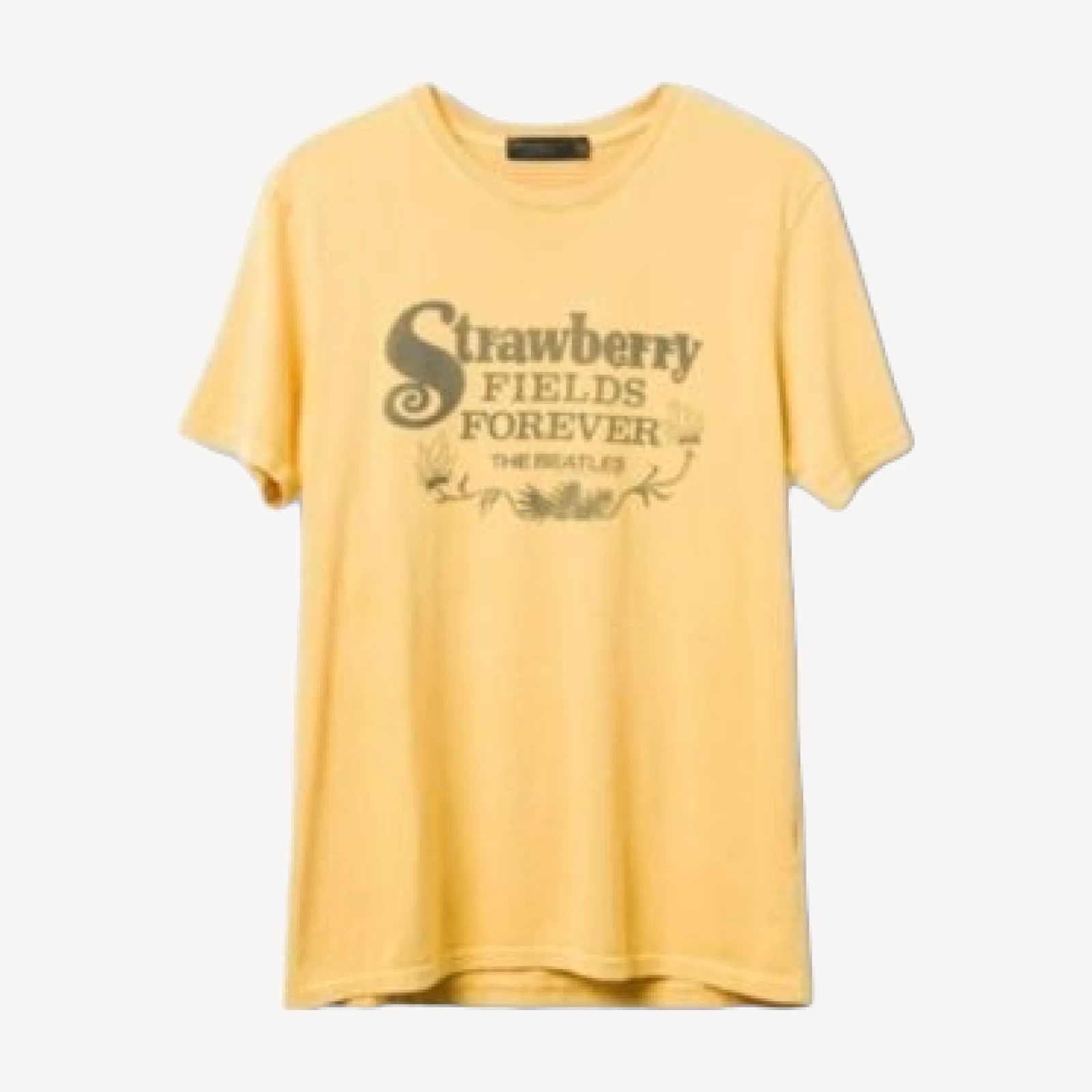 Junk Food Clothing Unisex The Beatles Strawberry Fields Forever Vintage Tee