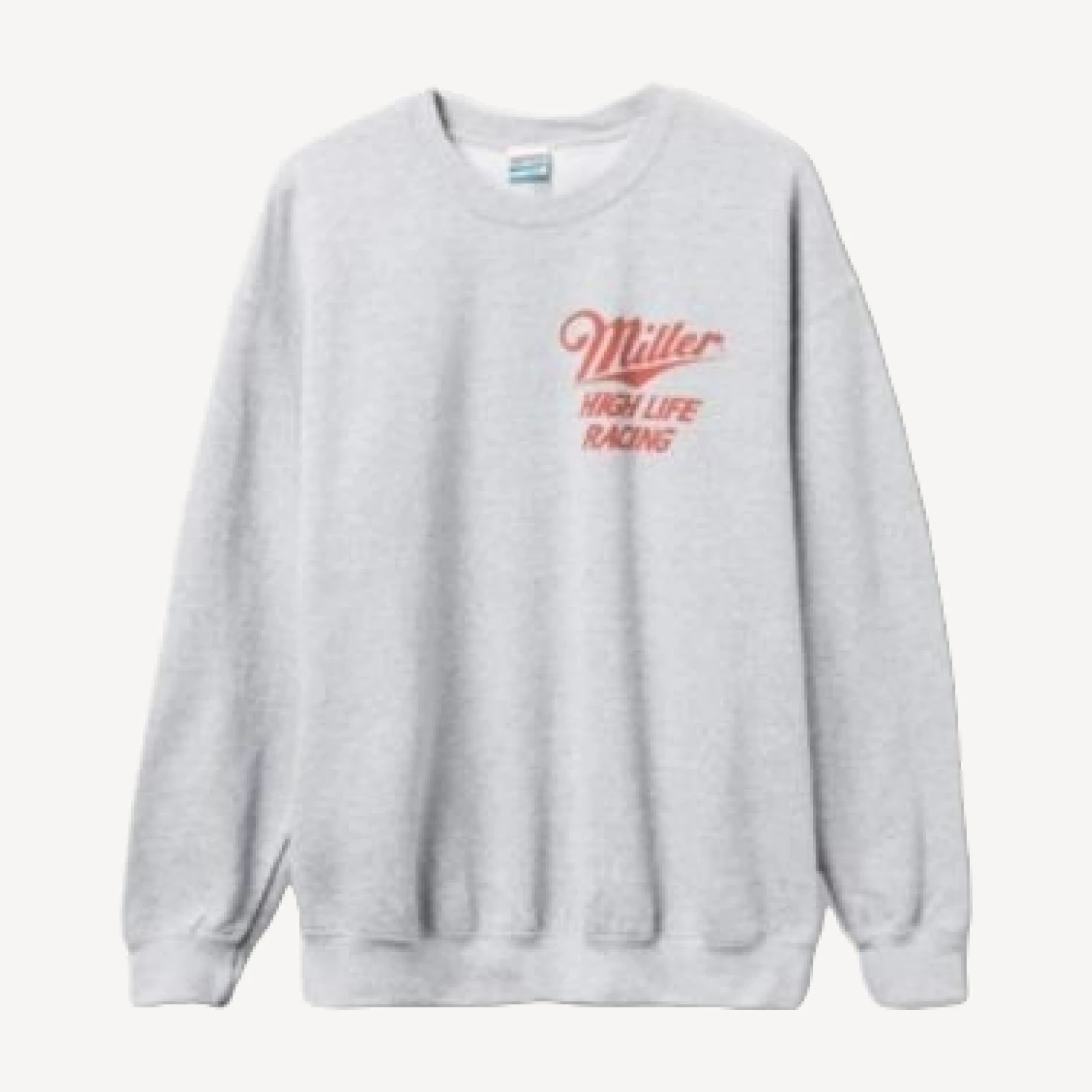 Junk Food Clothing Unisex Miller High Life Champ in Champagne Flea Market Fleece Sweatshirts