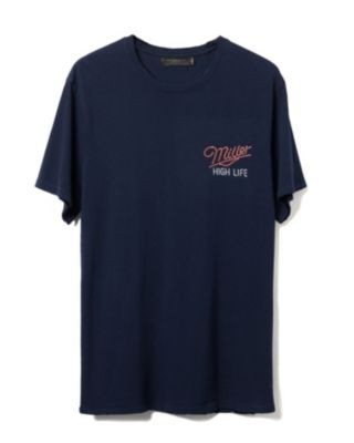 Junk Food Clothing Unisex Miller High Life Sportsman's Club Welcome to the High Life Vintage Tee