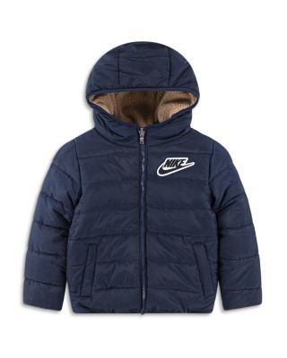 Nike Unisex Faux Sherpa Reversible Fill Jacket - Little Kid