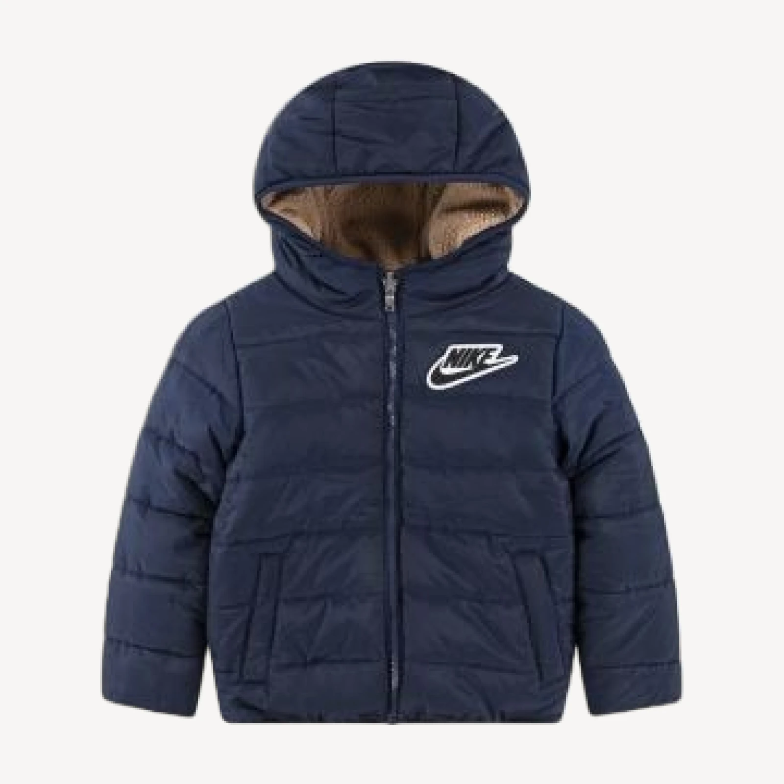 Nike Unisex Faux Sherpa Reversible Fill Jacket - Little Kid