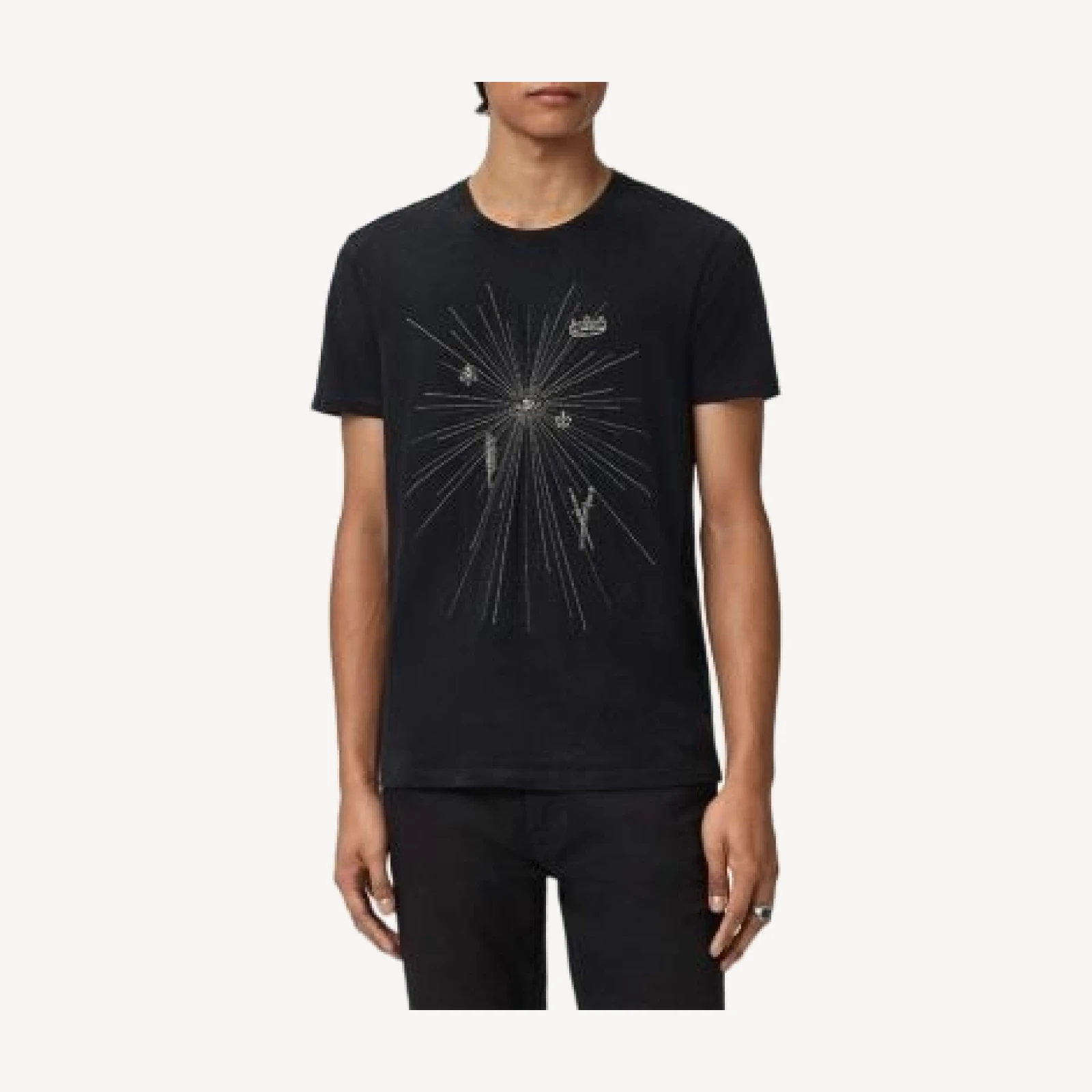John Varvatos Eye & Elements Short Sleeve Graphic Tee