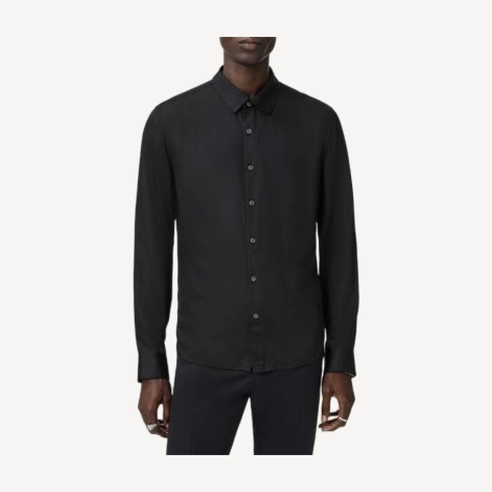 John Varvatos Ross Long Sleeve Button Front Shirt