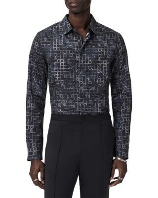 John Varvatos Luca Ivory Shirt