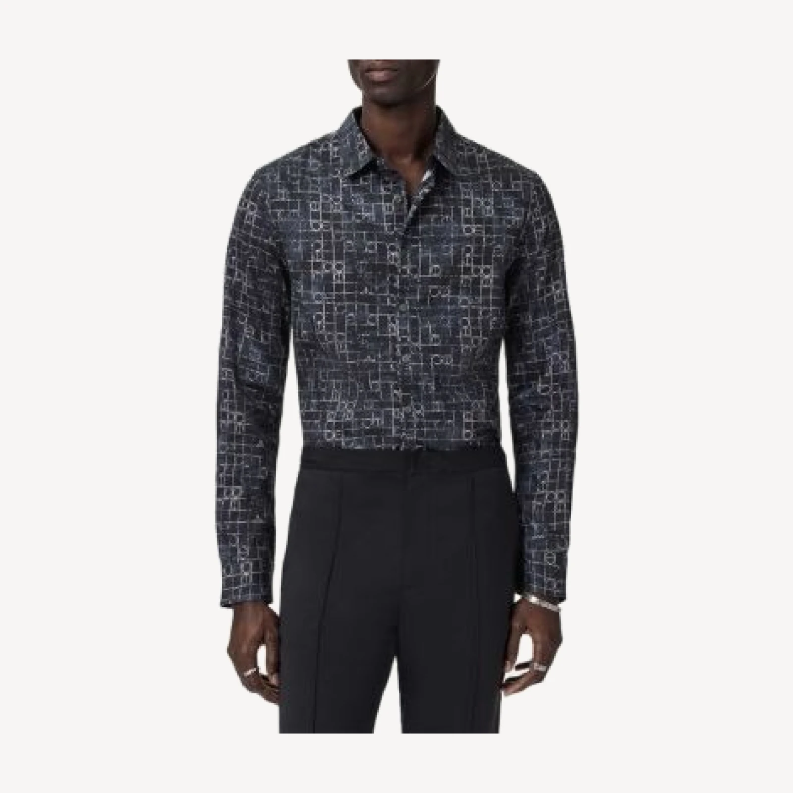 John Varvatos Luca Ivory Shirt