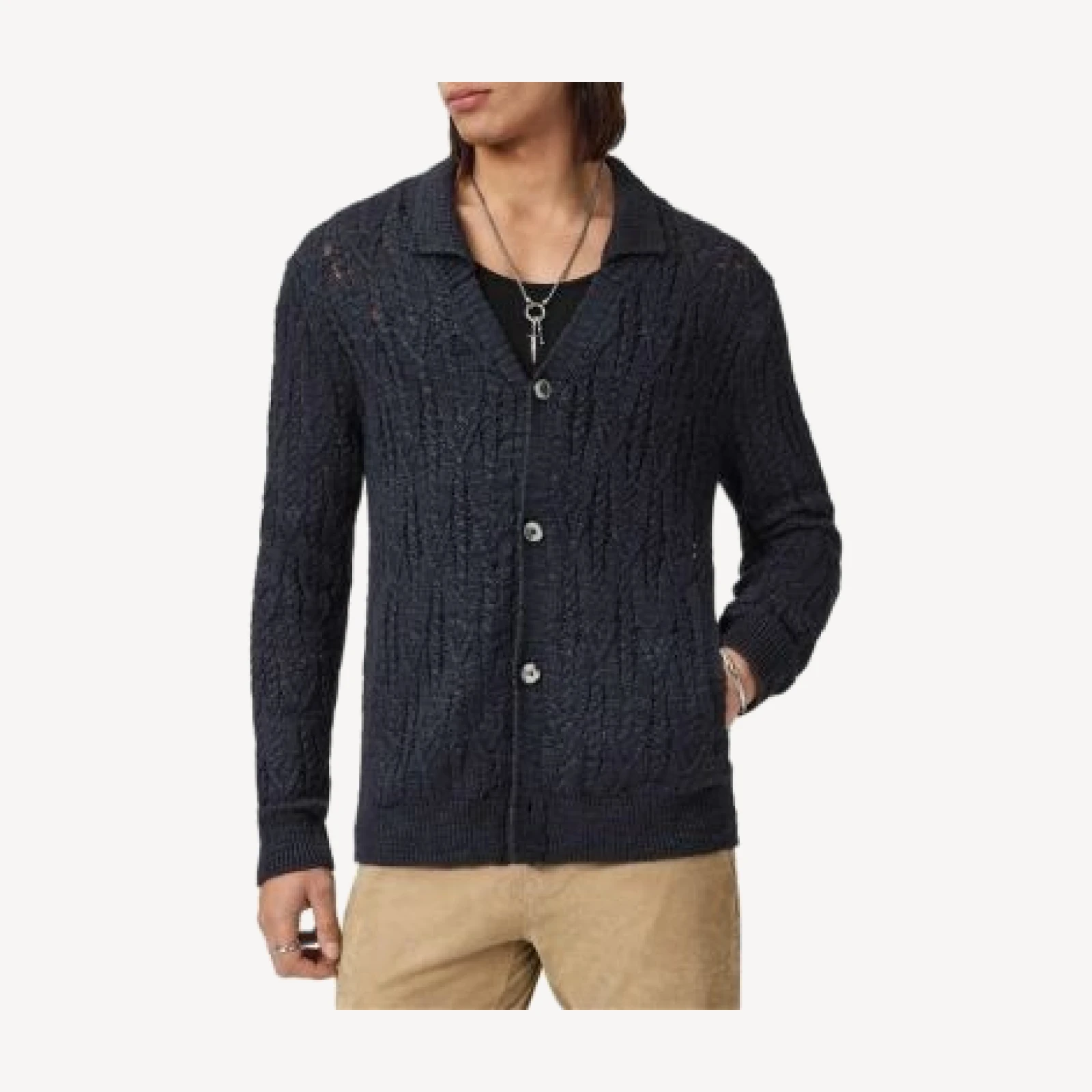 John Varvatos Lanificio Cardigan Sweater