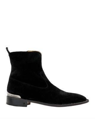 John Varvatos Men's Regent Moc Zip Boots