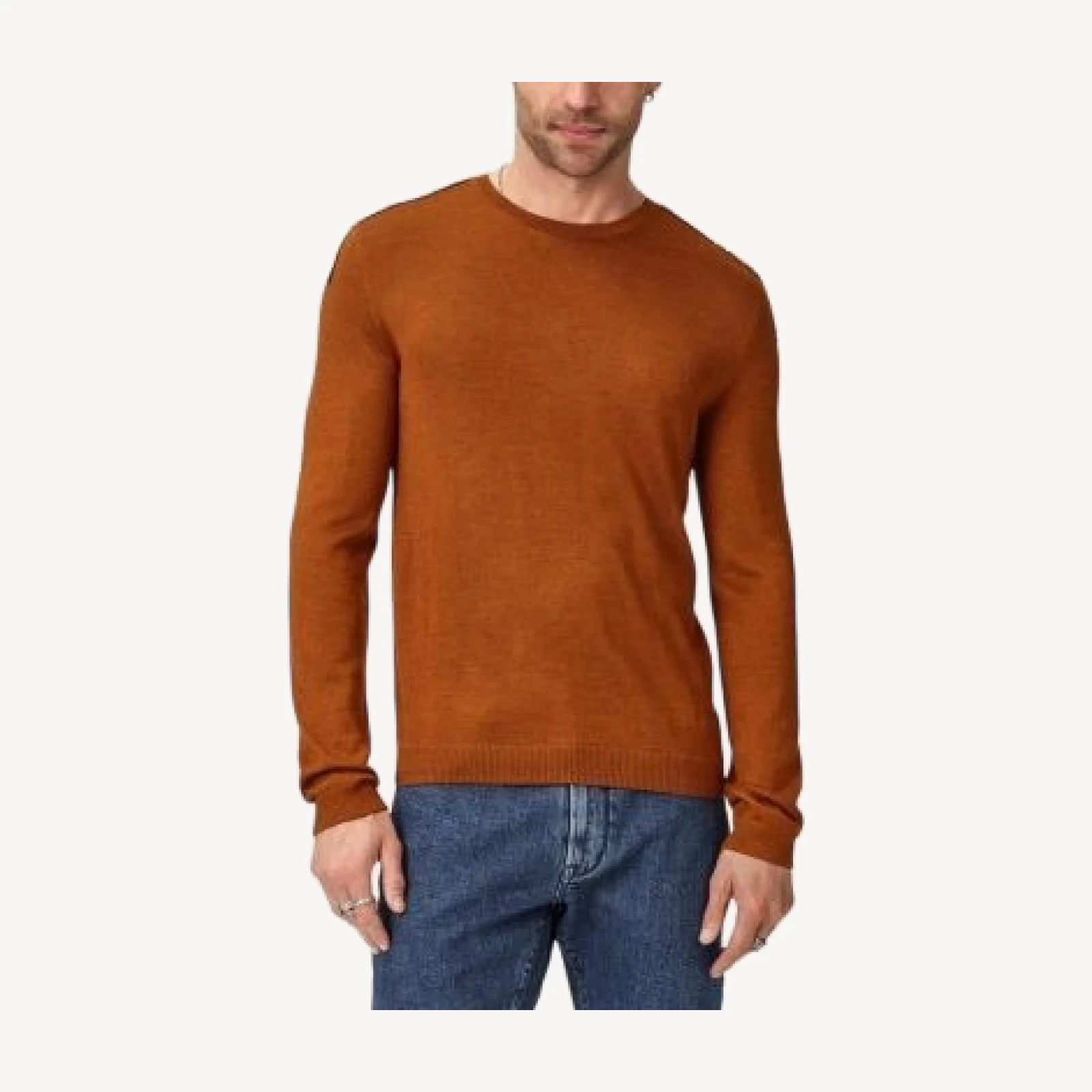 John Varvatos Novas Regular Fit Crewneck Sweater