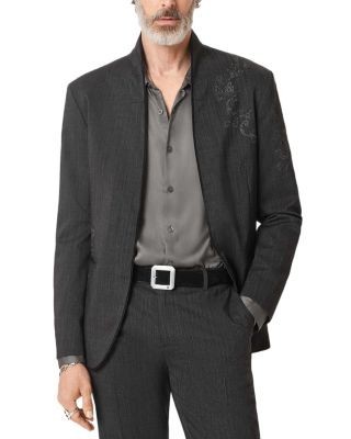 John Varvatos Bissell Regular Fit Floral Graphic Jacket