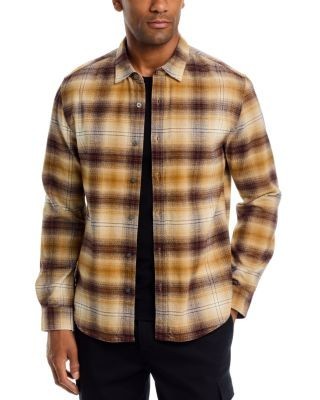 John Varvatos Brindley Plaid Cotton Shirt